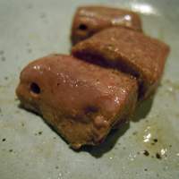 鳥茂 - レバー焼き　アップで