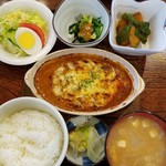 Kosumosu - チーズ焼ハンバーグ定食