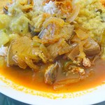 ロイヤルグリーン レストランアンドバー - 日替わり魚カレー(アップ)