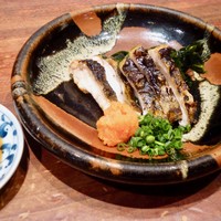 郷土料理くらわんか - ウツボのタタキ（期間限定らしいです）