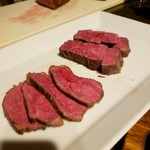 STEAK&HAMBURG ひげ - ローストビーフ イチボ