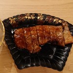 博多真侍酒場 - 豚バラステーキ