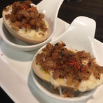 呼び戻しとんこつ 光四郎 - おつまみ玉子