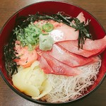 Tokiwa Machiya Sushi Shokudou - はまちネギトロ丼