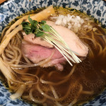 ラーメン イッケン - 穂先メンマとチャーシューが美味い！スープが優しい甘みで麺がプリプリ！カイワレと玉ねぎがアクセント！