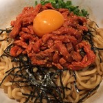 麺屋一燈 - 牛〜脂〜そば　韓国風味(試作)