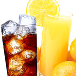 Various soft drinks