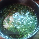 国民食堂 - 2010年12月：つけ麺のつけ汁。