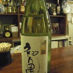 酒たまねぎや - 初亀　出品酒　サービスして頂きました。感謝。