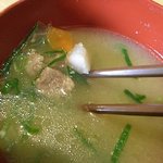 太陽食堂 - 豚汁もいいダシが出ていて美味しかったです