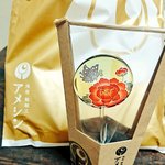 アメシン - うちわ飴『胡蝶』りんご味 630円(税込)