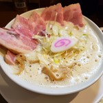 鶏そば 啜る - 鶏そばチャーシュー増し¥980