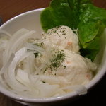 焼肉×食べ放題 南大沢 にひゃくてん - 【2011.11.　初訪】　ポテサラ280円