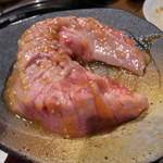 焼肉×食べ放題 南大沢 にひゃくてん - 【2011.11.　初訪】　豚タン一本焼480円