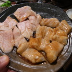 焼肉×食べ放題 南大沢 にひゃくてん - 【2011.11.　初訪】　シビレ＆シマチョウ