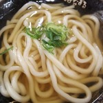 Hanamaru Udon - かけうどん（中）※釜抜き