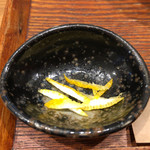 麺屋 猪一 離れ - ゆず皮