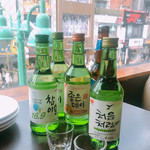 テジョンデ - 韓国ならではのアルコール類も多数揃えております