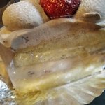 パティスリ・ル・スィエル - 生チョコショートケーキ（アップ）