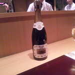 神保町 傳 - コースの食前酒はモンテロッサ