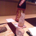 神保町 傳 - 日本酒「宝剣」は女性人気ナンバーワンだそうです