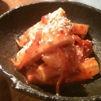 焼肉ホルモン 稲田 - 長芋のキムチ