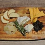 Assortment of selected cheeses