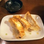 らーめん むつみ屋 - なまらセットの半餃子！皮が薄く美味い！