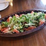 カレーハウス epice - 鶏ささ身とトマトのサラダ2019.04.11