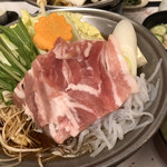 土佐御苑 - 豚すき鍋