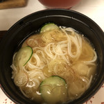 土佐御苑 - 冷や汁そうめん