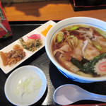 おかだ - 肉そばランチセット