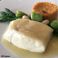 DADA - 鮃のﾎﾟﾜﾚ ﾅｰｼﾞｭ仕立にｽﾞﾜｲｶﾞﾆｵｰﾌﾟﾝ焼