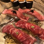 本気焼肉 肉とめし 肉寿司 - 