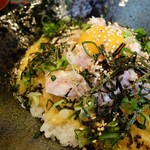 お食事処にしお - 山海丼アップ