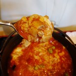 お食事処にしお - 鳥と烏賊がたっぷり…