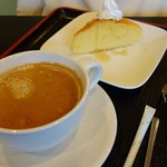 お食事処にしお - セットのデザート・コーヒー