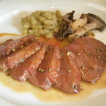 アコテ - フランス産鴨のロースト　ペッパーソース