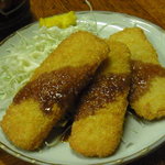 富士屋本店 - ハムカツ