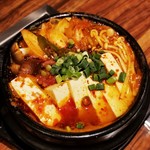 韩式辣白菜豆腐韩式火锅