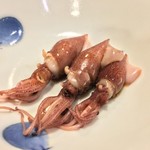 鮨 波づき - ホタルいかアナゴのツメソース