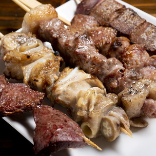 One piece of fresh yakitori starts from 120 yen! !