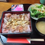 居酒屋 藩 - ローストビーフ丼セット