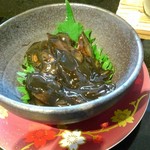 廻転とやま鮨 - ホタルイカの黒作り