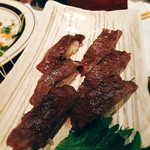 善屋  - 牛肉にぎり