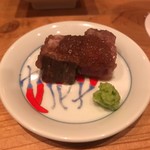 Shutei Zorome - お通し②和牛のローストビーフ