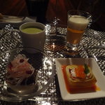 グランファミーユ・シェ松尾 - 前菜３種盛合せ＋プチスープ