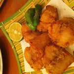 小石川 かとう - 河豚の皮揚げ♪