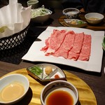 びわこ緑水亭 - ボリューミィなしゃぶしゃぶ（2人分）