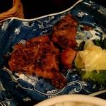花善 - 黒豚フキ味噌焼き